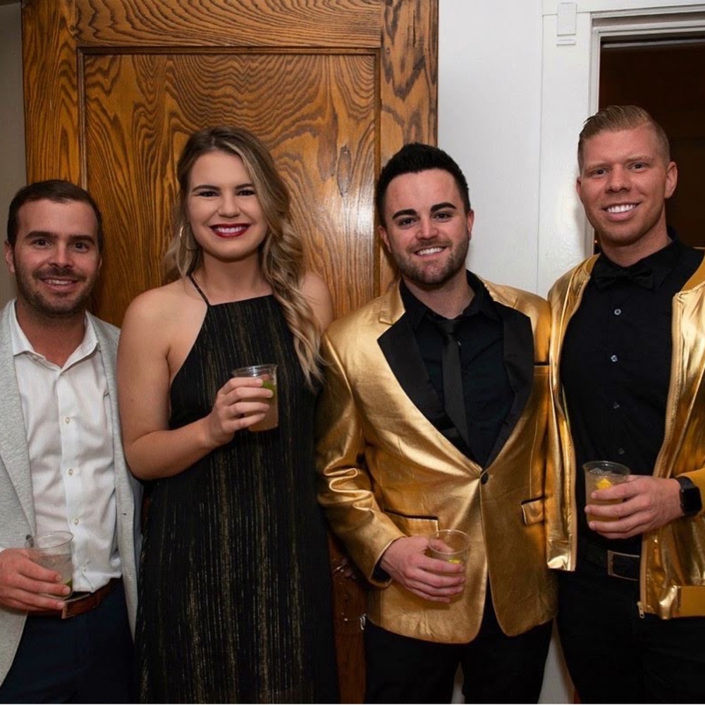 Show Me Your Mumu black and gold Maxi Dress - Picture 9 of 9